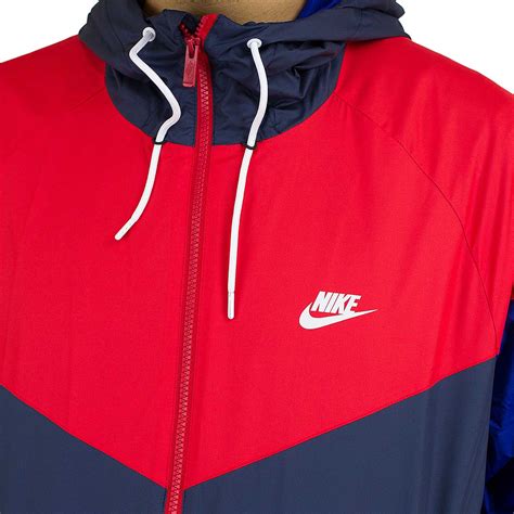 nike jacke herren rot blau weiß|Rot Jacken & Westen .